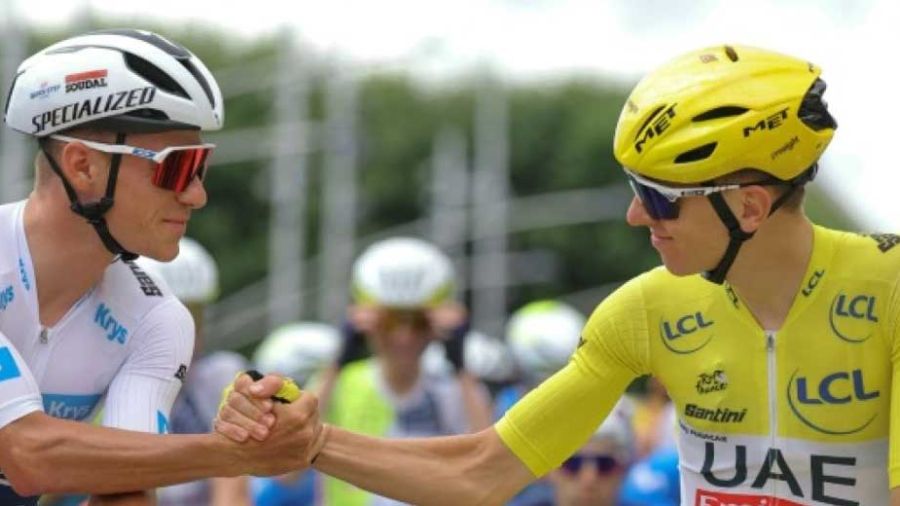 Tour de France: Pogacar et Evenepoel attendus à l'offensive dans les monts du Cantal