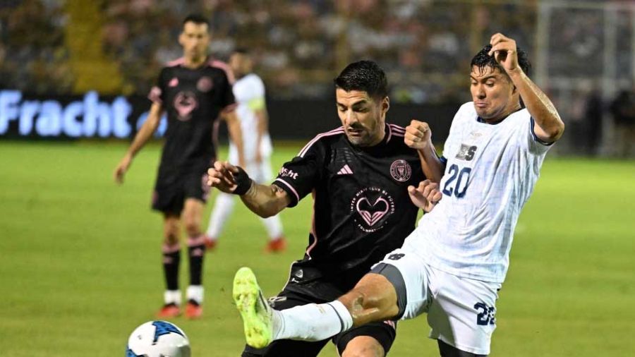 Foot: débuts discrets pour Luis Suarez avec Miami contre le Salvador