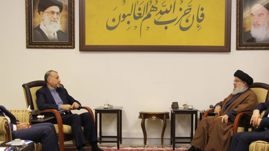 Abdollahian clôture sa visite au Liban par une rencontre avec Nasrallah