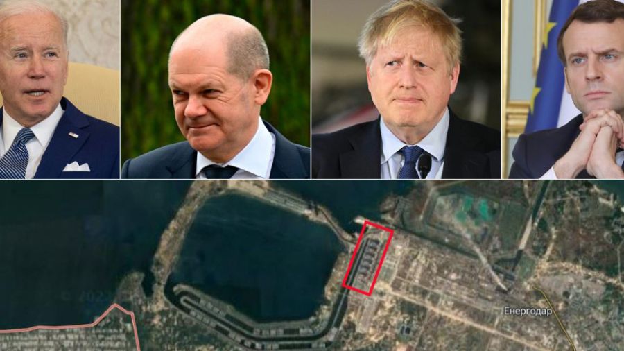 Zaporijjia: appel commun de Biden, Macron, Scholz et Johnson