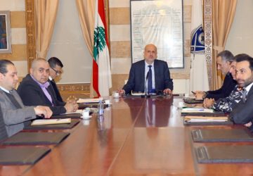 Le ministre libanais de l'Intérieur a tenu lundi une réunion consacrée à la sécurité de l'aéroport (Photo ANI)