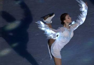 La Russe Anna Shcherbakova avait glané une médaille d’or aux Jeux olympiques 2022 de Pékin. Manan Vatsyayana/AFP