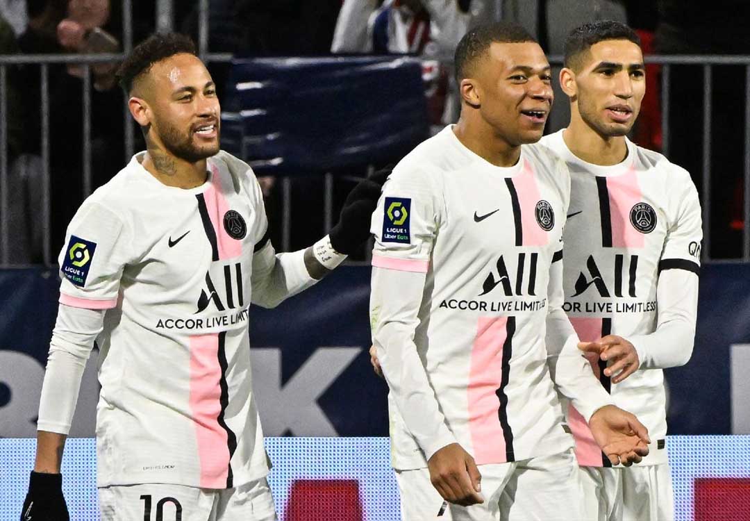 Mbappé et Neymar voient triple, Rennes double Marseille