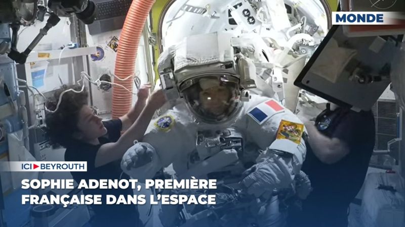 Sophie Adenot, première Française dans l’espace