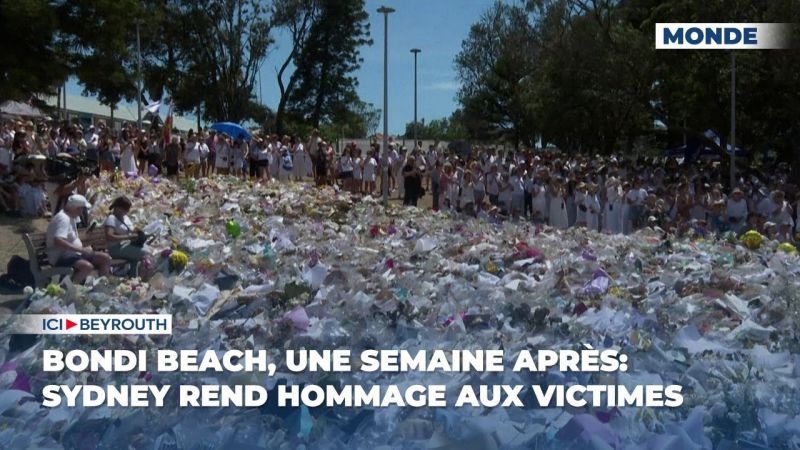 Bondi Beach, une semaine après: Sydney rend hommage aux victimes