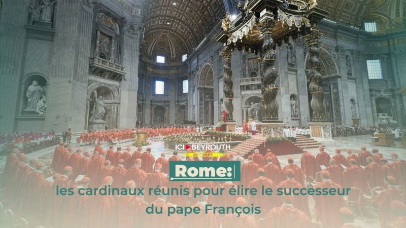 Rome: les cardinaux réunis pour élire le successeur du pape François