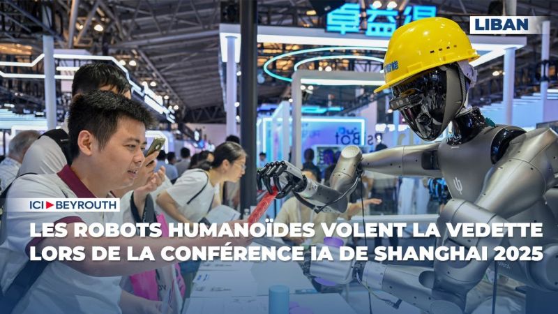 Les robots humanoïdes volent la vedette lors de la Conférence IA de Shanghai 2025