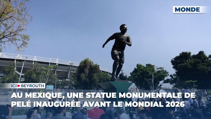 Au Mexique, une statue monumentale de Pelé inaugurée avant le Mondial 2026