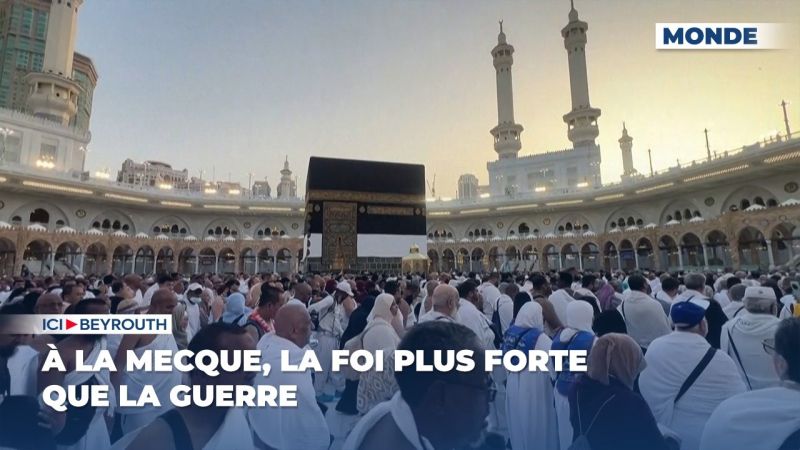 À La Mecque, la foi plus forte que la guerre