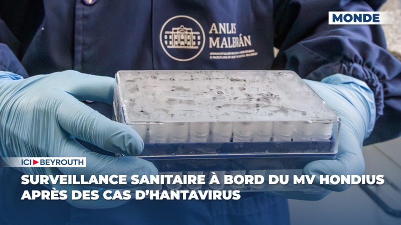 Surveillance sanitaire à bord du MV Hondius après des cas d’hantavirus