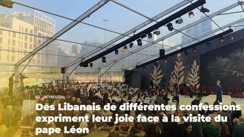 Des Libanais de différentes confessions expriment leur joie face à la visite du pape Léon