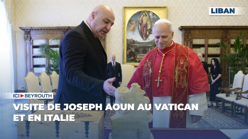 Visite de Joseph Aoun au Vatican et en Italie