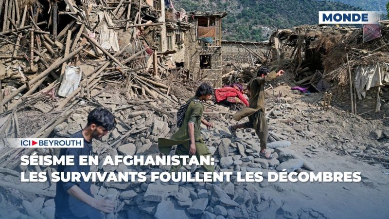 Séisme en Afghanistan: les survivants fouillent les décombres
