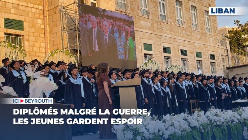 Diplômés malgré la guerre, les jeunes gardent espoir