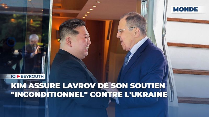 Kim assure Lavrov de son soutien «inconditionnel» contre l'Ukraine