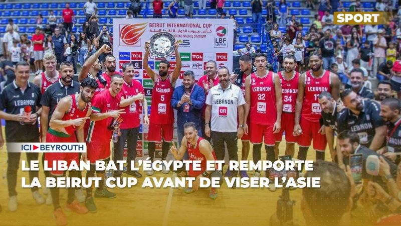 Le Liban bat l’Égypte et remporte la Beirut Cup avant de viser l’Asie