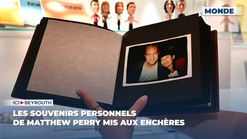 Les souvenirs personnels de Matthew Perry mis aux enchères