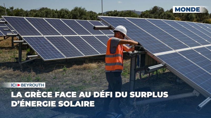 La Grèce face au défi du surplus d’énergie solaire