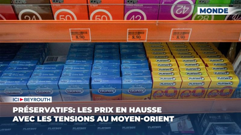 Préservatifs: les prix en hausse avec les tensions au Moyen-Orient