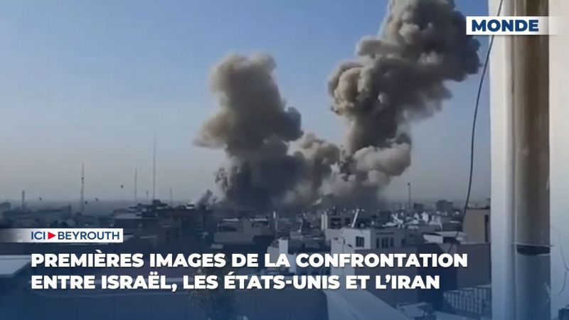 Premières images de la confrontation entre Israël, les États-Unis et l’Iran
