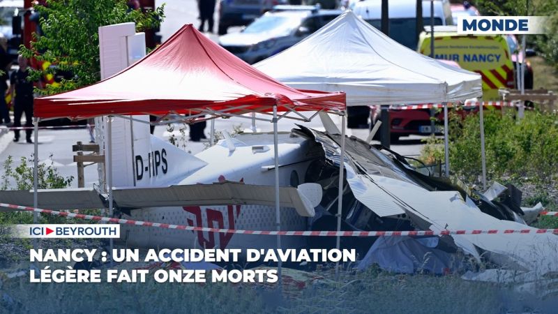 Nancy : un accident d'aviation légère fait onze morts