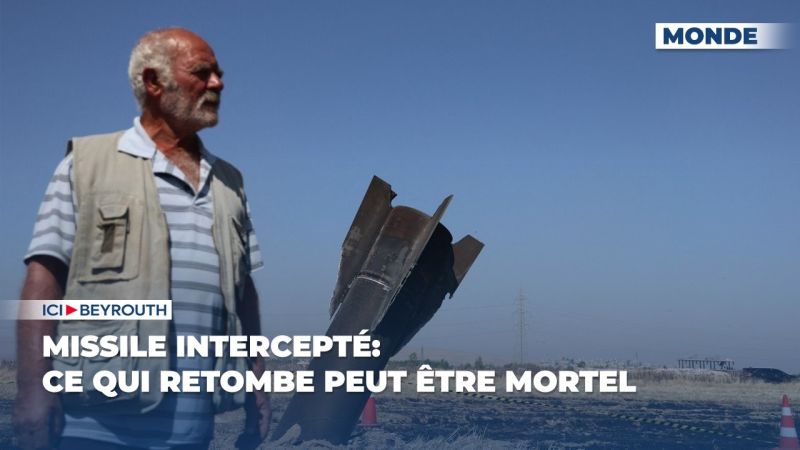 Missile intercepté: ce qui retombe peut être mortel