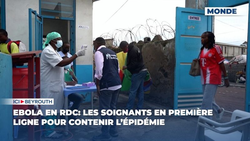 Ebola en RDC: les soignants en première ligne pour contenir l’épidémie