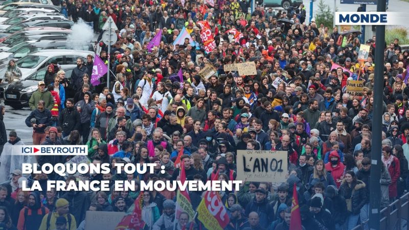 Bloquons tout : la France en mouvement