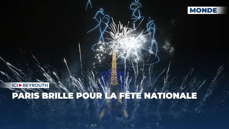 Paris brille pour la fête nationale