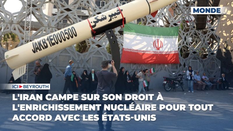 L'Iran campe sur son droit à l'enrichissement nucléaire pour tout accord avec les États-Unis