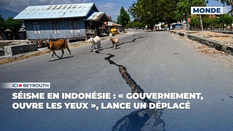 «Gouvernement, ouvre les yeux», exhorte l'un des près de 13.000 déplacés du séisme en Indonésie