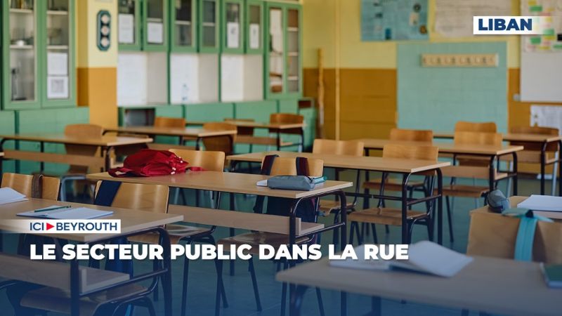 Le secteur public dans la rue