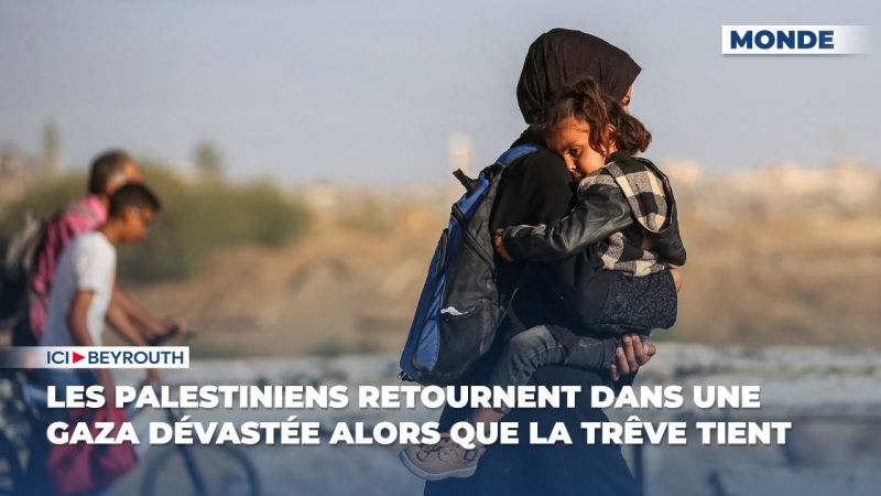 Les Palestiniens retournent dans une Gaza dévastée alors que la trêve tient