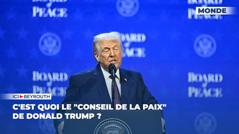 Donald Trump lance officiellement le «Conseil de la paix» à Davos