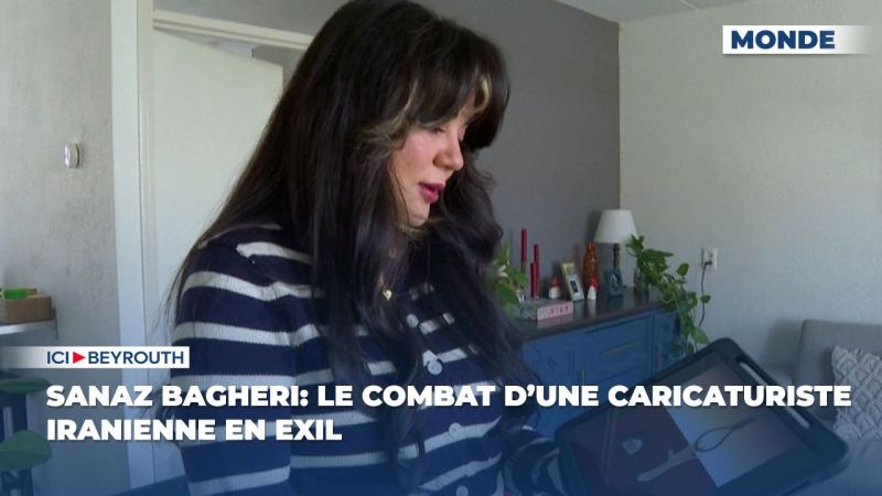 Sanaz Bagheri: le combat d’une caricaturiste iranienne en exil