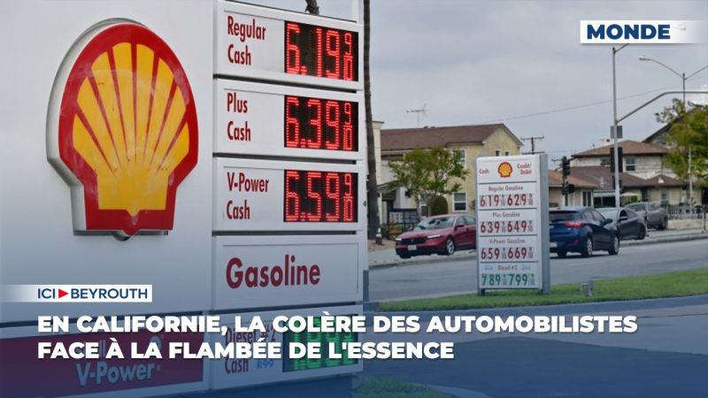En Californie, la colère des automobilistes face à la flambée de l'essence