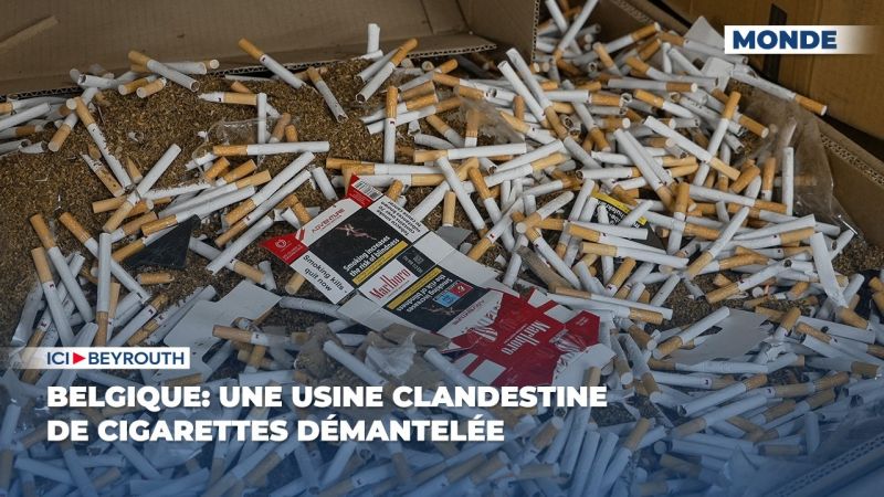 Belgique: une usine clandestine de cigarettes démantelée
