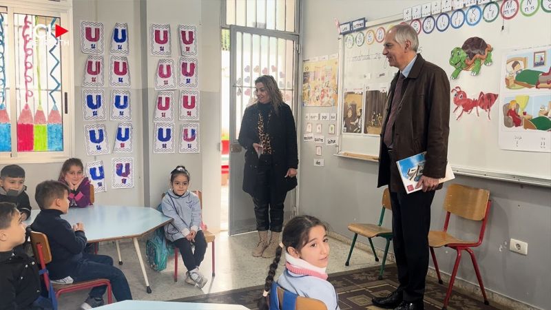 L'ambassadeur de France au Liban à l'École De La Providence Des Filles De La Charité