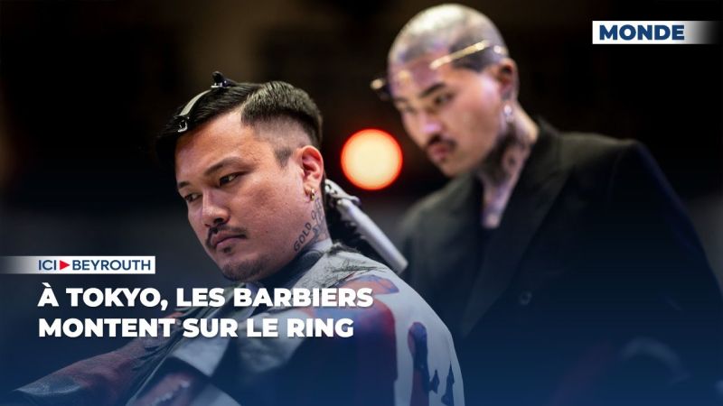 À Tokyo, les barbiers montent sur le ring