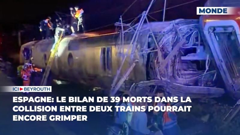 Accident ferroviaire en Espagne : trois jours de deuil et «transparence absolue»