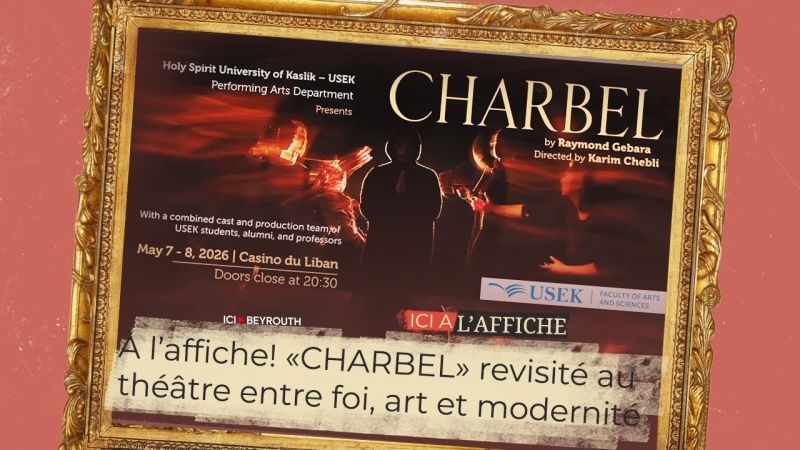 À l’affiche! «CHARBEL» revisité au théâtre entre foi, art et modernité