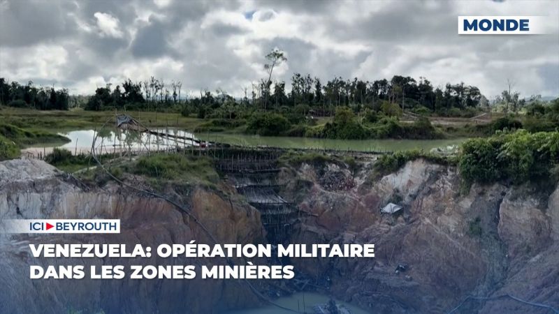 Venezuela: opération militaire dans les zones minières