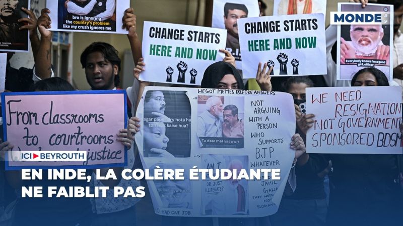 En Inde, la colère étudiante ne faiblit pas