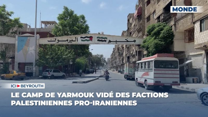 Le camp de Yarmouk vidé des factions palestiniennes pro-iraniennes