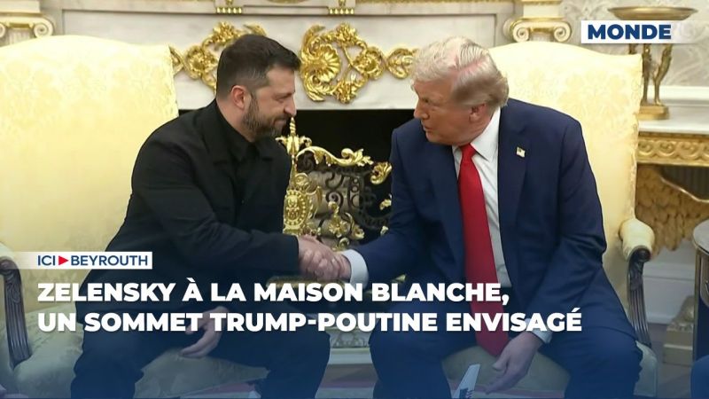 Zelensky à la Maison Blanche, un sommet Trump-Poutine envisagé