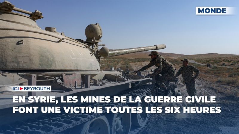 En Syrie, les mines de la guerre civile font une victime toutes les six heures