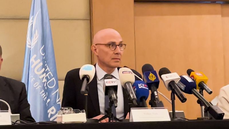 Le Haut-Commissaire des Nations unies aux droits de l'homme a conclu sa visite au Liban