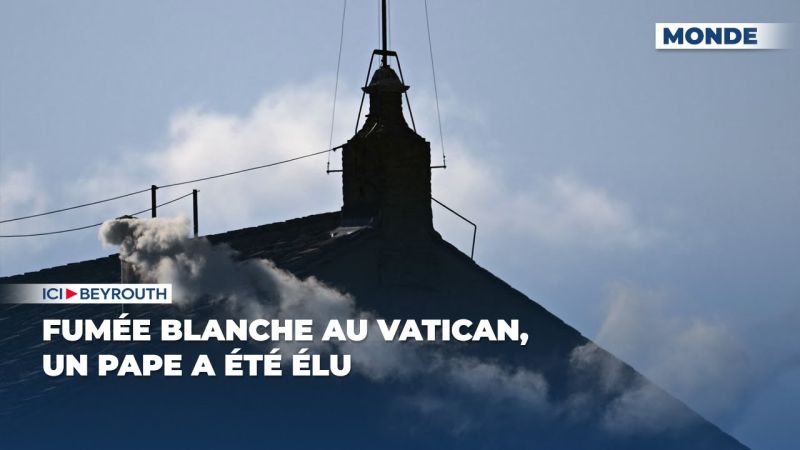 Fumée blanche au Vatican, un pape a été élu