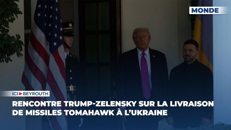 Trump temporise face à Zelensky et sa demande de missiles Tomahawk