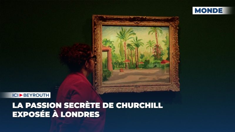 La passion secrète de Churchill exposée à Londres